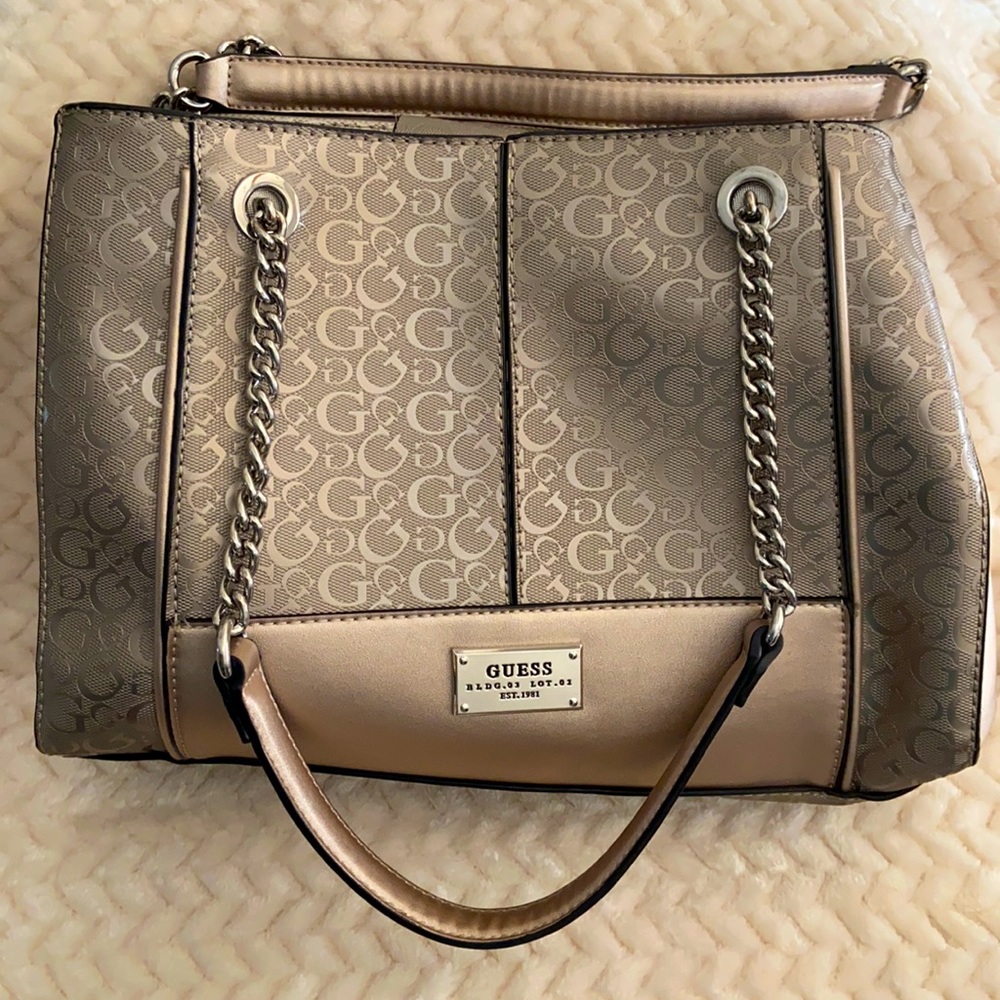 Guess copper purse